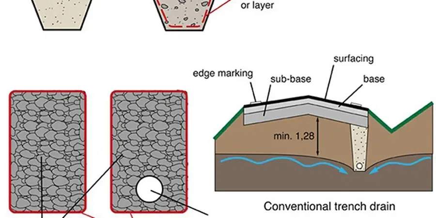 Illustrative image of Geotechnical road drainage in Bendigo