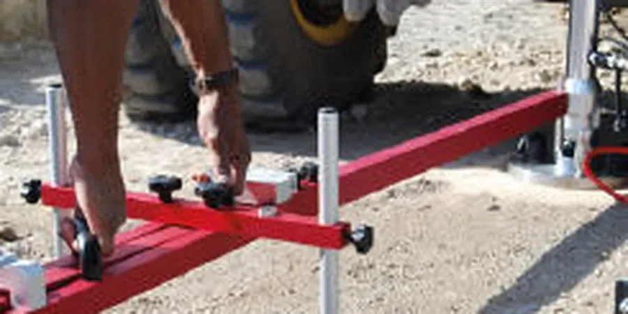 Illustrative image of Plate load test (PLT) in Bendigo